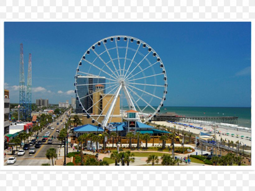 Myrtle Beach Boardwalk Myrtle Beach SkyWheel The Caravelle Resort Tourist Attraction, PNG, 1024x768px, Myrtle Beach Boardwalk, Amusement Park, Amusement Ride, Beach, Caravelle Resort Download Free