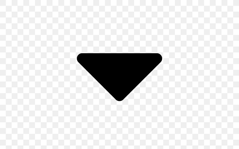 Arrow Triangle Button, PNG, 512x512px, Triangle, Black, Button, Caret, Dropdown List Download Free