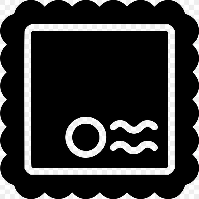 Icon Stamp, PNG, 981x980px, Computer Software, Area, Black, Black And White, Brand Download Free