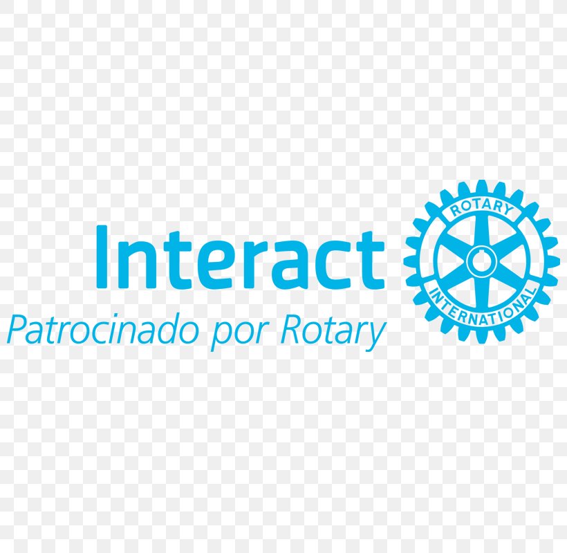 Interact Club Rotary International Logo Leadership Rotaract, PNG, 800x800px, Interact Club, Advertising, Aqua, Area, Association Download Free