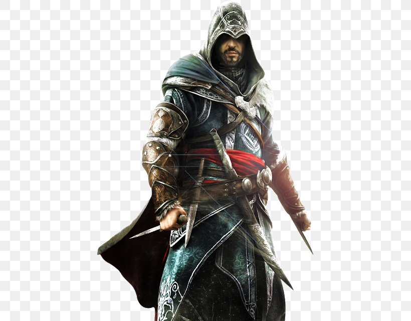 Assassin's Creed: Revelations Assassin's Creed III Assassin's Creed: Brotherhood, PNG, 433x640px, Ezio Auditore, Action Figure, Assassins, Desmond Miles, Figurine Download Free