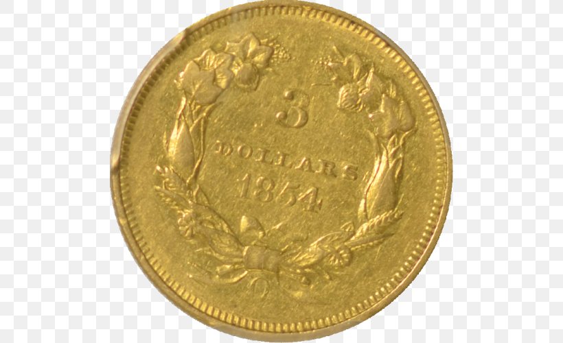Gold Dollar Coin Bullion Half Eagle, PNG, 500x500px, Gold Dollar, American Gold Eagle, Brass, Bullion, Bullion Coin Download Free