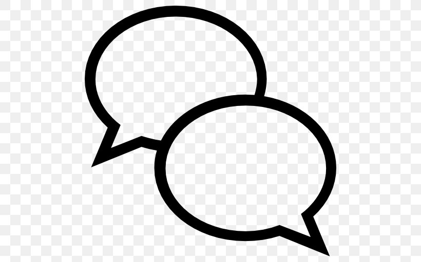 Speech Balloon Online Chat, PNG, 512x512px, Speech Balloon, Black, Black And White, Comics, Drawing Download Free