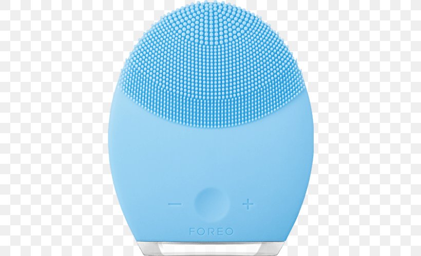FOREO LUNA 2 Foreo Luna Mini Skin Care Exfoliation, PNG, 500x500px, Foreo Luna 2, Antiaging Cream, Blue, Brush, Cleanser Download Free