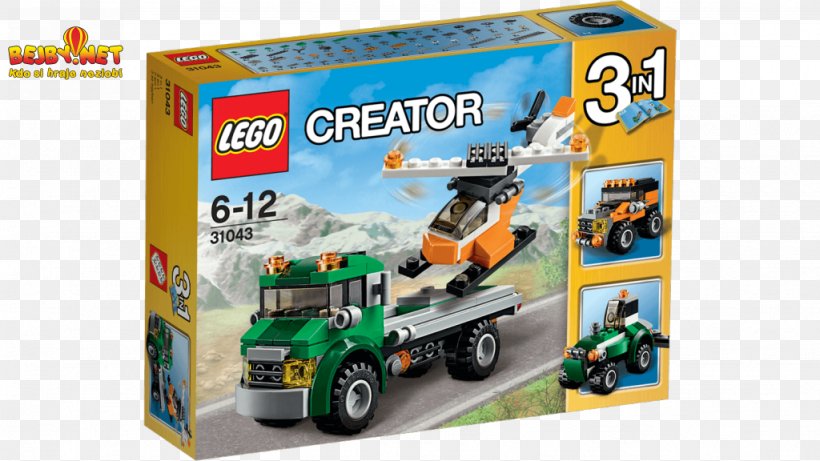 Helicopter Lego Creator Toy LEGO 31043 Creator Chopper Transporter, PNG, 1024x576px, Helicopter, Lego, Lego City, Lego Creator, Lego Games Download Free