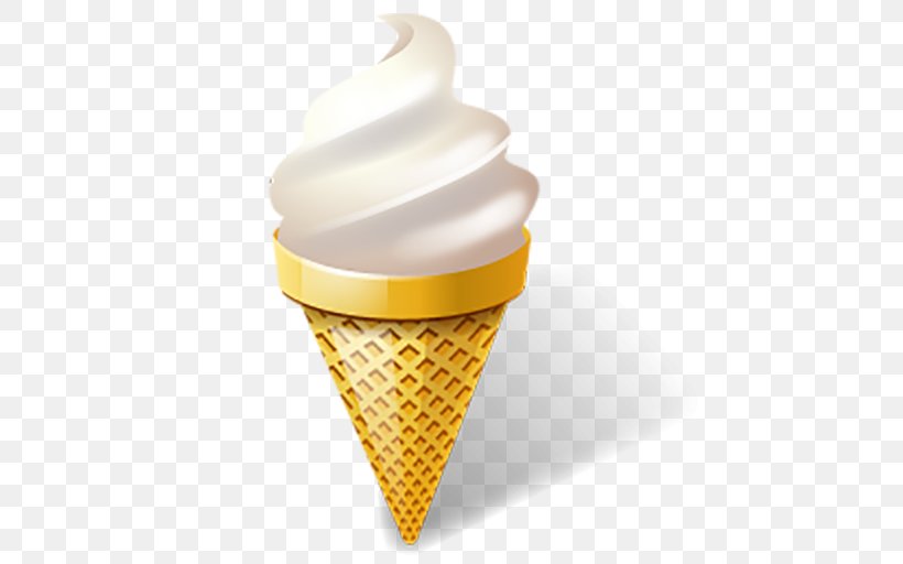 Ice Cream Cones Gelato Sundae Snow Cream, PNG, 512x512px, Ice Cream Cones, Cone, Cream, Dairy Product, Dessert Download Free
