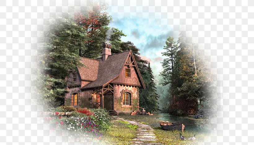 Landscape Painting House Blog Cottage Png 750x469px Landscape