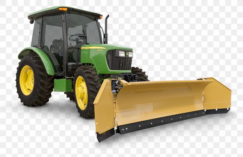 Tractor John Deere Machine Snow Loader, PNG, 850x550px, Tractor, Agricultural Machinery, Box Blade, Bulldozer, Cnh Industrial Download Free