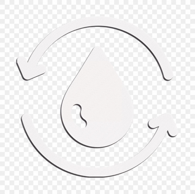 Water Icon Recycling Icon Renewable Energy Icon, PNG, 1404x1400px, Water Icon, Black, Black And White, Crescent, Icon Pro Audio Platform Download Free