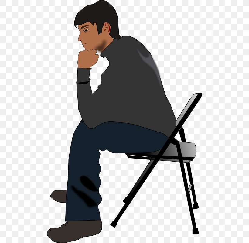 Clip Art Chair Openclipart Sitting, PNG, 511x800px, Chair, Context Menu, Furniture, Human Behavior, Hyperlink Download Free