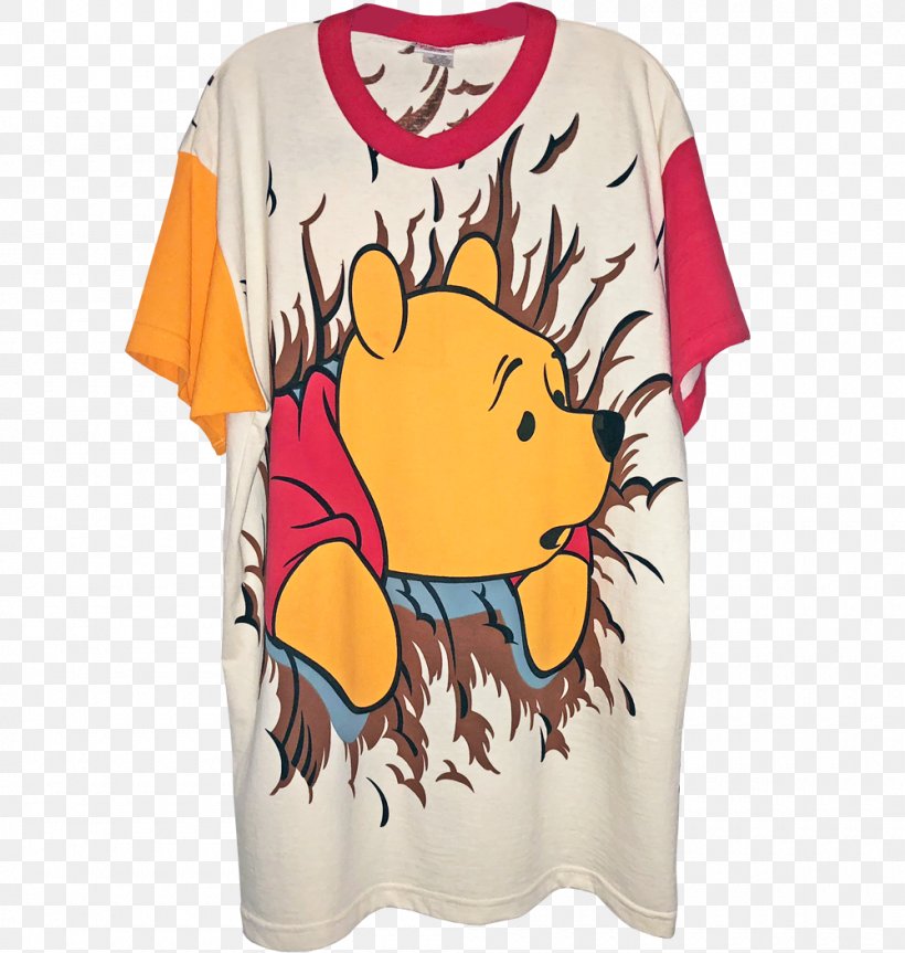 T-shirt Winnie-the-Pooh Sleeve Clothing, PNG, 1000x1053px, Watercolor, Cartoon, Flower, Frame, Heart Download Free