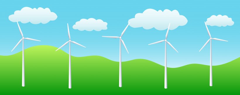 Wind Farm Wind Turbine Wind Power Renewable Energy Clip Art, PNG, 10176x4033px, Wind Farm, Cloud, Daytime, Electric Generator, Energy Download Free