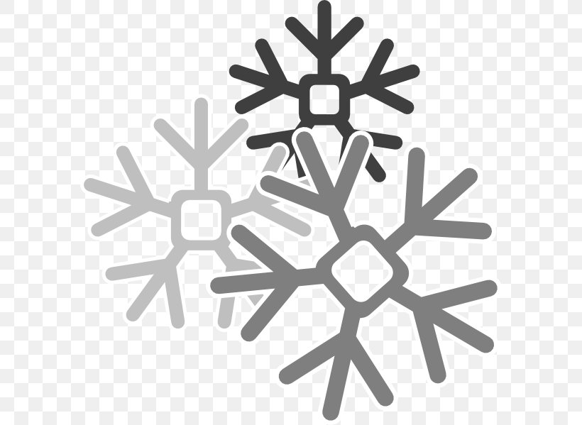 Snowflake Cartoon Drawing Clip Art, PNG, 594x599px, Snowflake, Animation, Art, Black And White, Cartoon Download Free