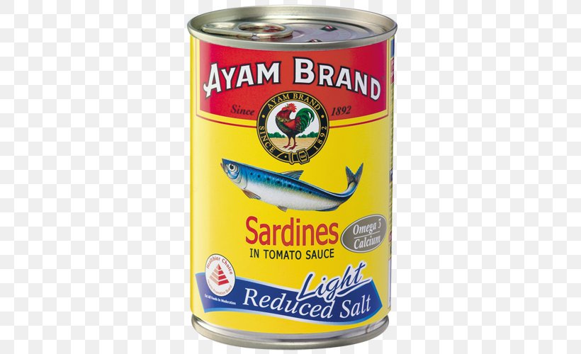 Baked Beans Coconut Milk Tin Can Malaysian Cuisine Ayam Brand, PNG, 500x500px, Baked Beans, Ayam Brand, Canned Fish, Canning, Chicken As Food Download Free