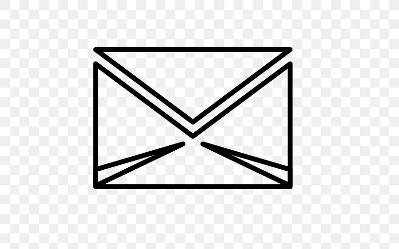 Email Icon Design, PNG, 512x512px, Email, Area, Black, Black And White, Computer Download Free