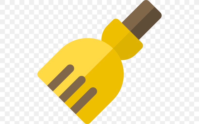 Broom Icon, PNG, 512x512px, Broom, Brand, Logo, Video Player, Yellow Download Free