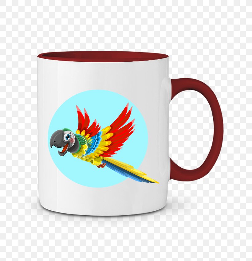 Parrot Birthday Macaw, PNG, 690x850px, Parrot, Beak, Bird, Birthday, Coffee Cup Download Free