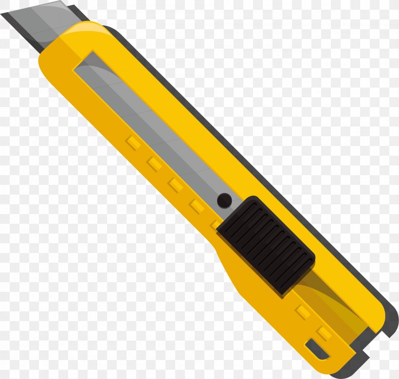 Utility Knife Yellow, PNG, 2001x1903px, Knife, Blade, Cold Weapon, Drawing, Google Images Download Free