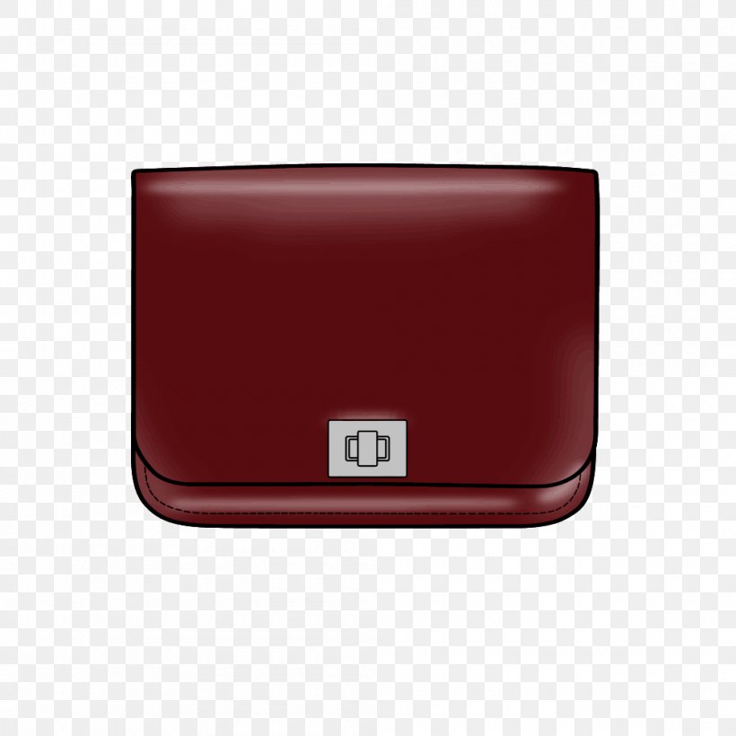 Wallet Rectangle, PNG, 1000x1000px, Wallet, Rectangle, Red Download Free