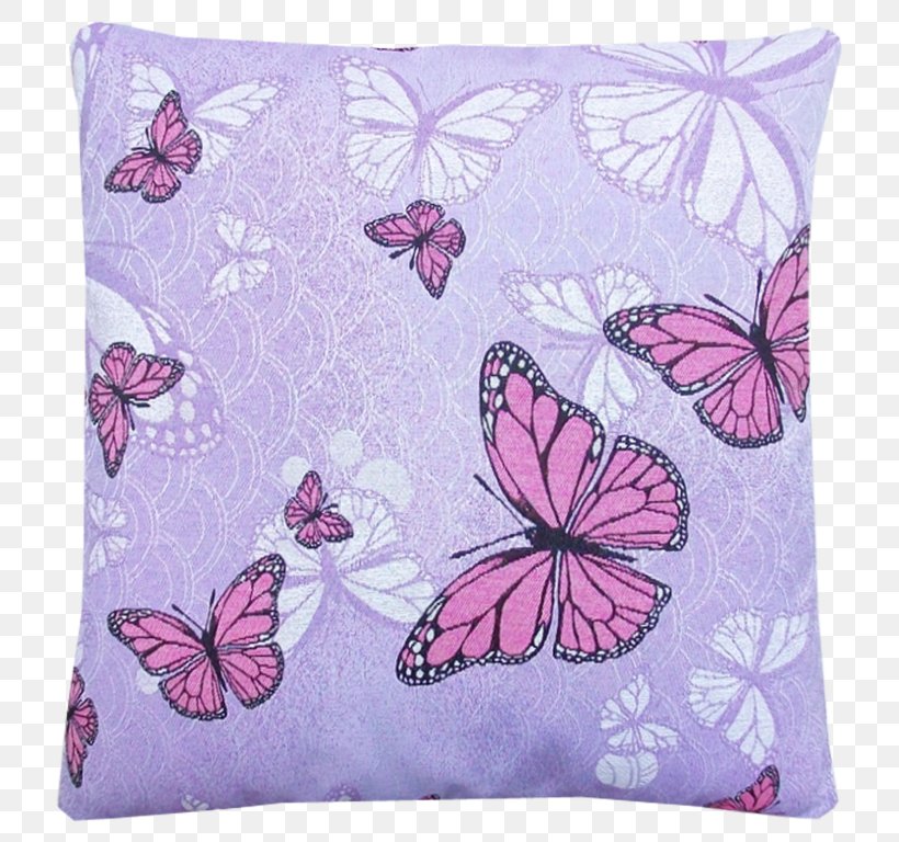 Throw Pillows Cushion Pink M RTV Pink, PNG, 768x768px, Throw Pillows, Butterfly, Cushion, Lilac, Moths And Butterflies Download Free