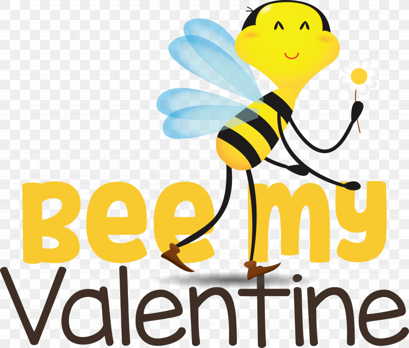 Honey Bee Bees Royalty-free Cartoon Icon, PNG, 5153x4387px, Honey Bee, Bees, Cartoon, Logo, Royaltyfree Download Free