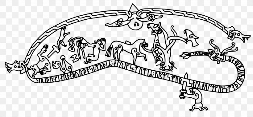 Völsunga Saga The Story Of Sigurd The Volsung And The Fall Of The Niblungs Sigurd Inscription Poetic Edda, PNG, 2560x1192px, Sigurd Inscription, Art, Artwork, Black And White, Drawing Download Free