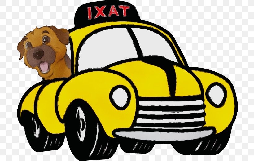 Motor Vehicle Yellow Cartoon Clip Art Honeybee, PNG, 715x519px, Watercolor, Bee, Car, Cartoon, Honeybee Download Free