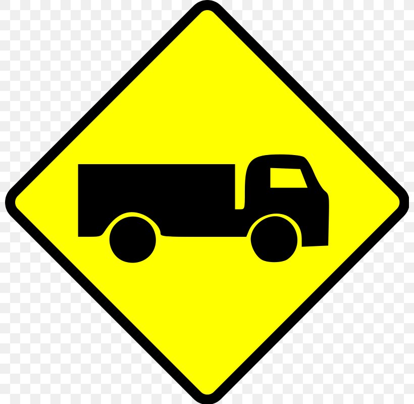 Traffic Sign Truck Warning Sign Road, PNG, 800x800px, Traffic Sign, Area, Driving, Road, Road Traffic Control Download Free