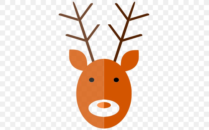 Reindeer Santa Claus Clip Art, PNG, 512x512px, Reindeer, Antler, Christmas, Christmas Card, Deer Download Free