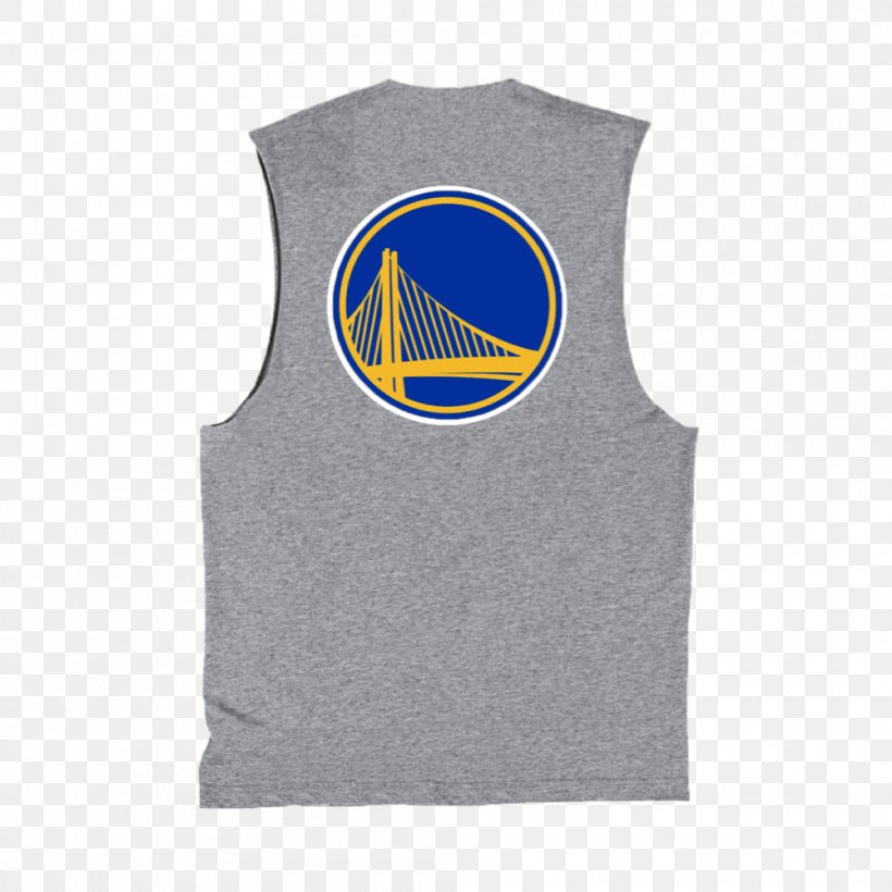 T-shirt Gilets Golden State Warriors Sleeveless Shirt, PNG, 1000x1000px, Tshirt, Active Tank, Brand, Electric Blue, Gilets Download Free