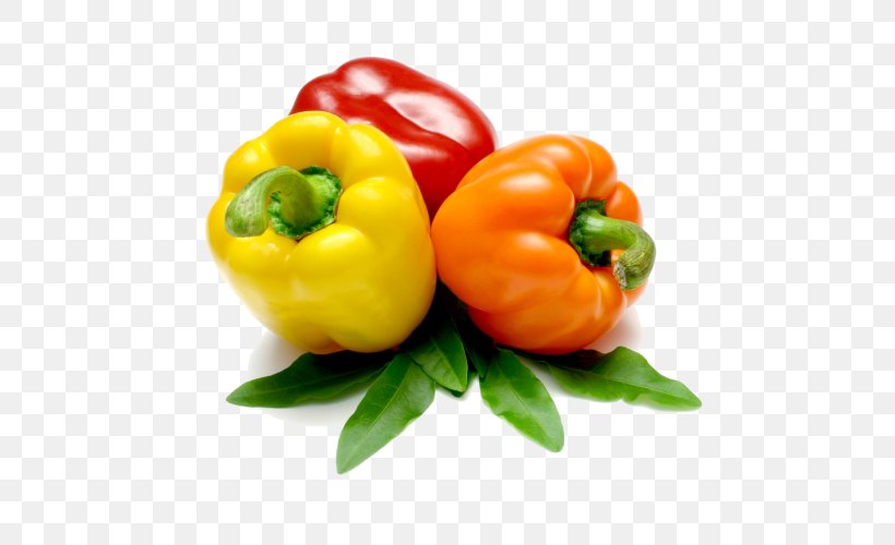 Bell Pepper Stuffed Peppers Food Vegetable Fruit, PNG, 500x500px, Bell Pepper, Bell Peppers And Chili Peppers, Black Pepper, Capsicum, Capsicum Annuum Download Free