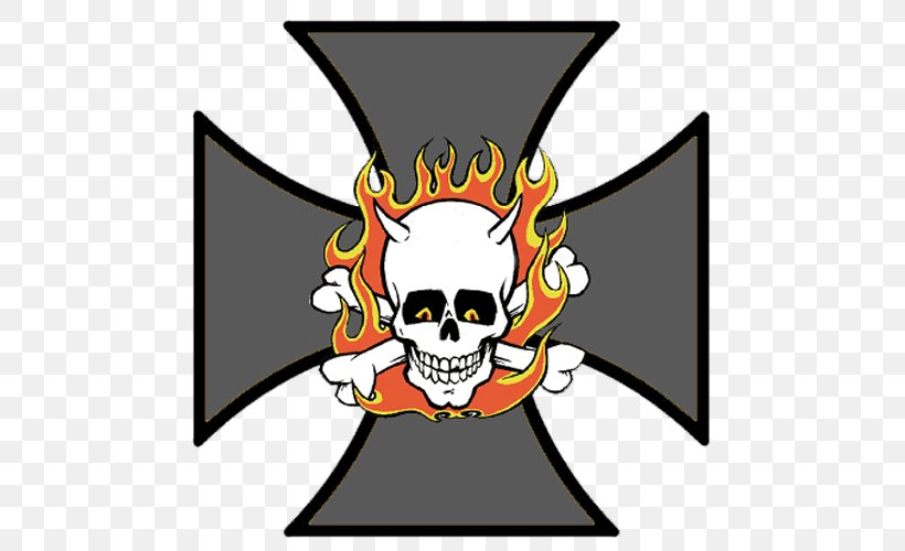 Iron Cross Human Skull Symbolism Second World War Maltese Cross, PNG, 500x500px, Iron Cross, Art, Bone, Christian Cross, Coat Of Arms Of Germany Download Free