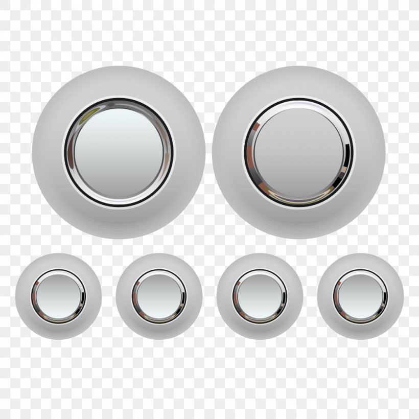 Metal Button Download Icon, PNG, 1000x1000px, Metal, Button, Creativity, Gratis, Hardware Download Free