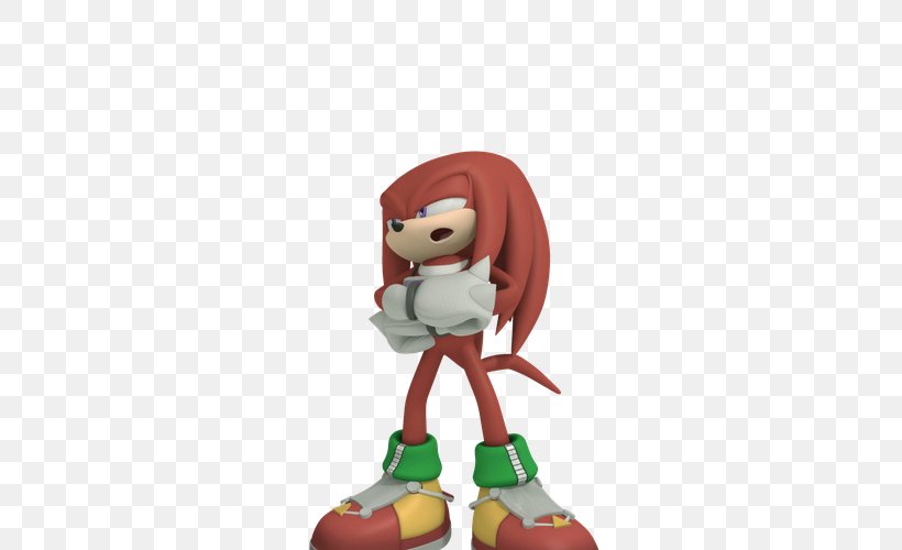 Sonic Free Riders Sonic Riders: Zero Gravity Sonic & Knuckles Knuckles The Echidna, PNG, 500x500px, Sonic Free Riders, Action Figure, Cartoon, Fictional Character, Figurine Download Free