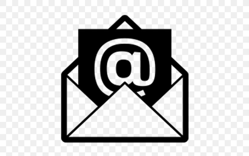 Email Marketing Email Address, PNG, 512x512px, Email, Area, Black, Black And White, Bounce Address Download Free