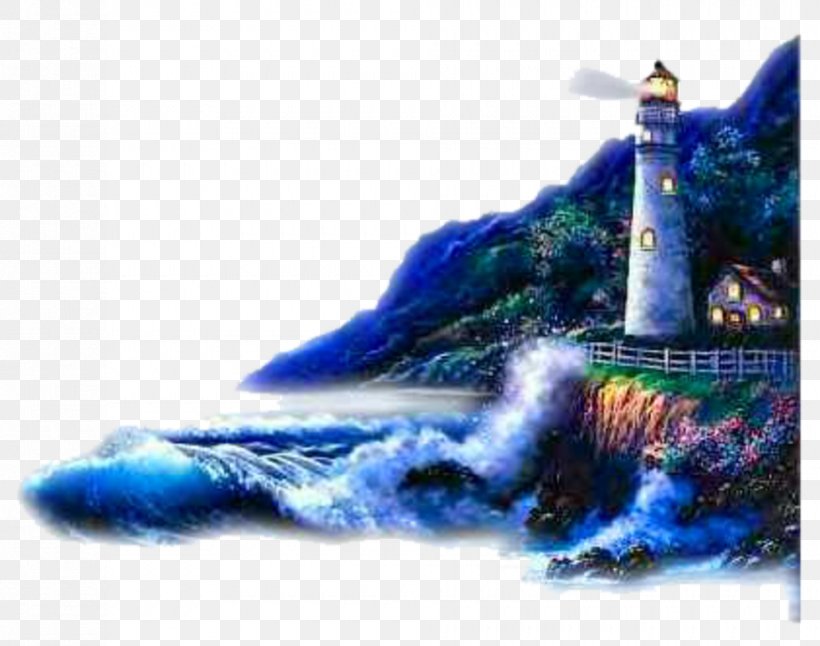 Beach Lighthouse Sea Wind Wave, PNG, 980x773px, Beach, Art, Coast, Lighthouse, Ocean Download Free