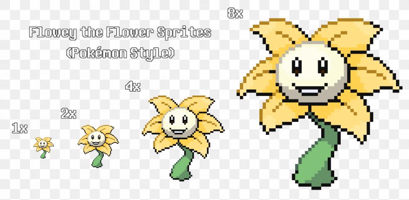 Pokémon Yellow Flowey Sprite Drawing, PNG, 1006x494px, Flowey, Animal Figure, Art, Carnivoran, Cartoon Download Free