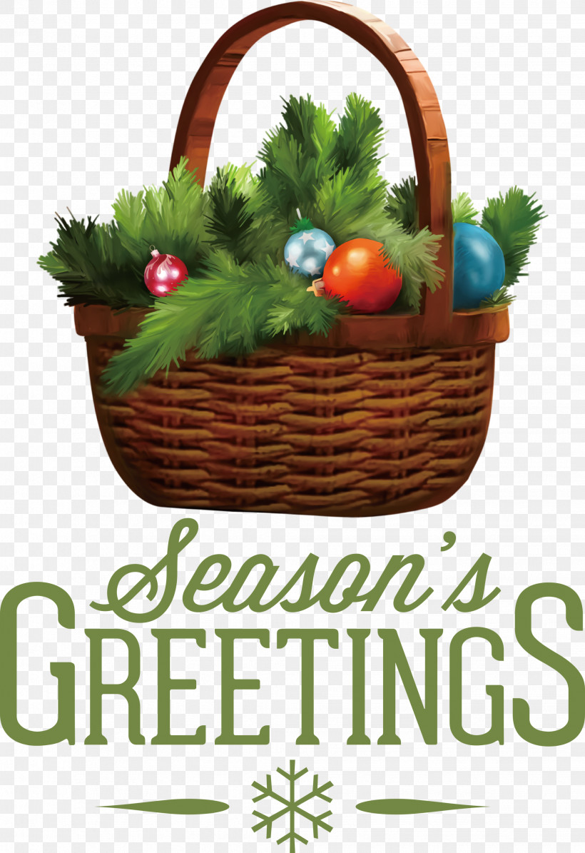 Seasons Greetings Christmas Winter, PNG, 2057x3000px, Seasons Greetings, Basket, Bauble, Christmas, Christmas Day Download Free