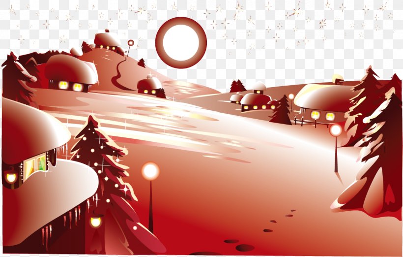Snow Landscape Illustration, PNG, 1297x826px, Snow, Blood, Christmas Tree, Desktop Metaphor, Landscape Download Free