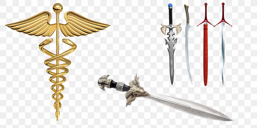 Staff Of Hermes Caduceus As A Symbol Of Medicine Caduceus As A Symbol Of Medicine Stock Photography, PNG, 1200x600px, Staff Of Hermes, Caduceus As A Symbol Of Medicine, Cold Weapon, Health Care, Hippocrates Download Free