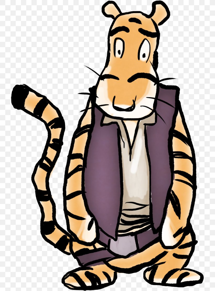 Tiger Human Behavior Cartoon Wildlife Clip Art, PNG, 738x1113px, Tiger, Artwork, Behavior, Big Cats, Carnivoran Download Free