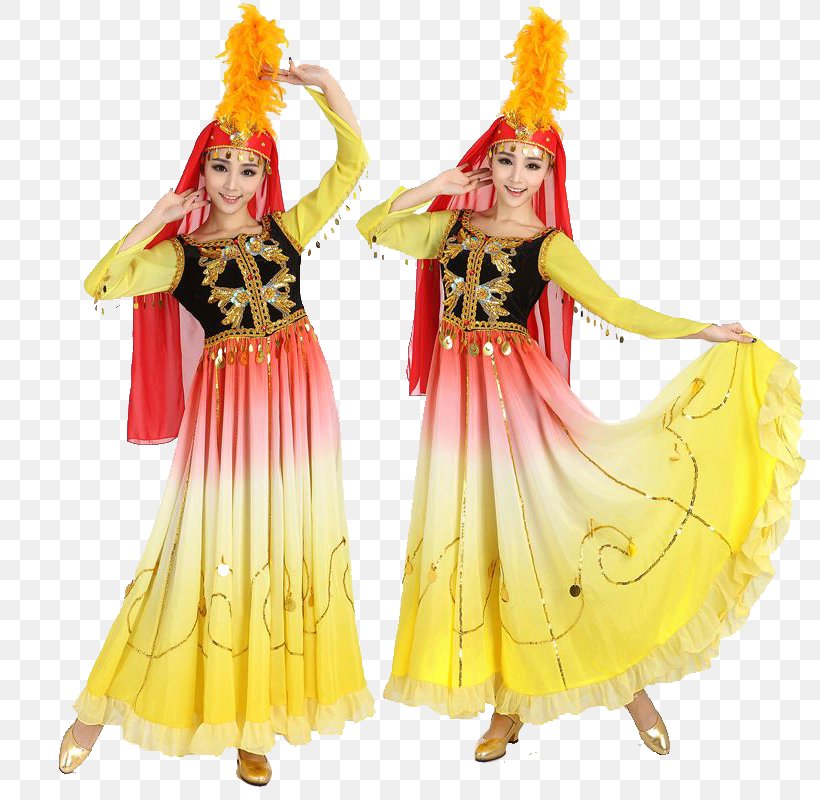 Xinjiang Uyghurs Woman, PNG, 800x800px, Xinjiang, Clothing, Costume, Costume Design, Dance Download Free