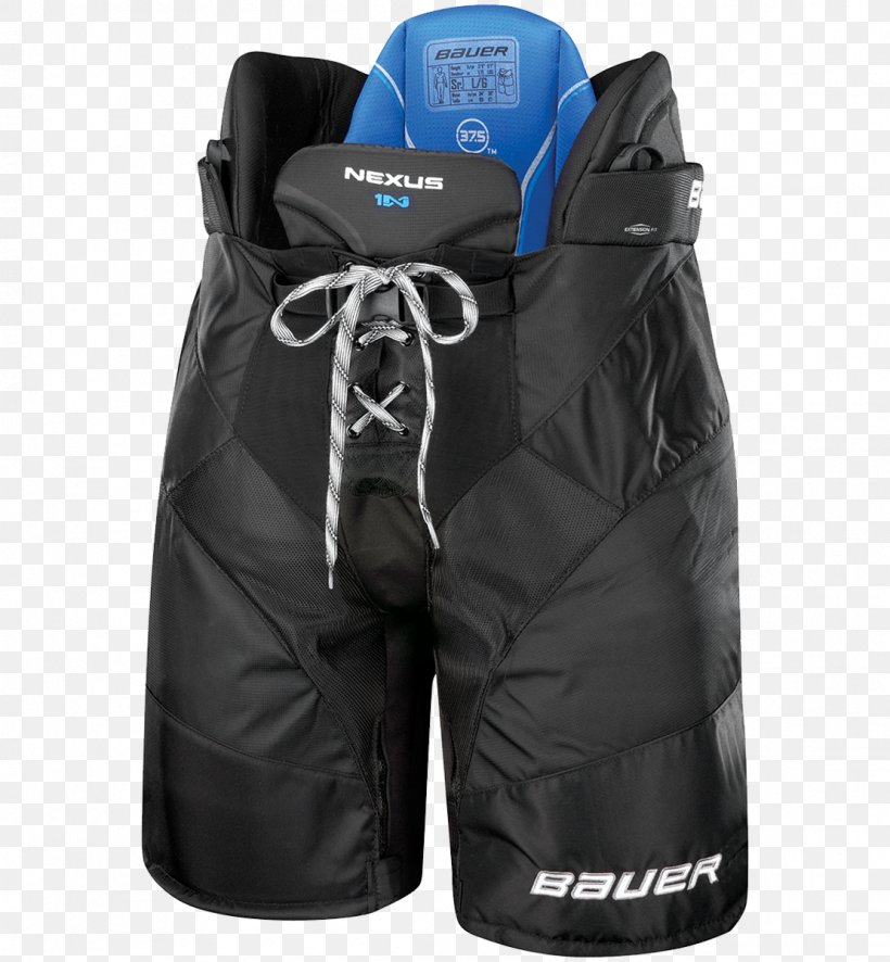 Bauer Hockey Hockey Protective Pants & Ski Shorts Ice Hockey Hockey Sticks, PNG, 1110x1200px, Bauer Hockey, Ccm Hockey, Clothing, Glove, Goaltender Download Free