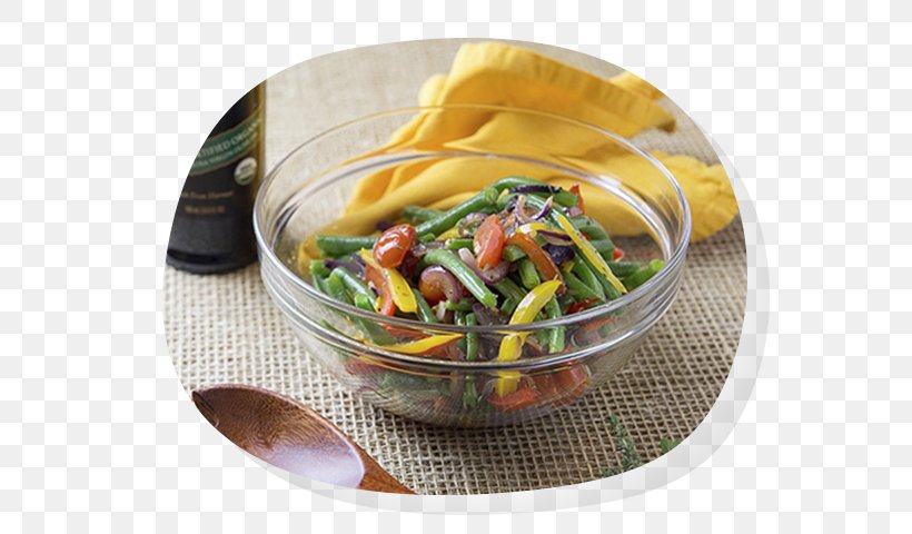 Green Bean Vegetarian Cuisine Salad Vegetable Food, PNG, 640x480px, Green Bean, Dish, Food, Olive, Olive Oil Download Free