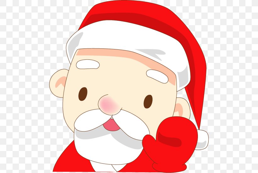 Santa Claus Christmas Gift Clip Art, PNG, 508x550px, Santa Claus, Art, Cheek, Christmas, Face Download Free