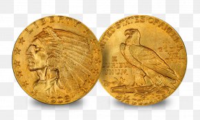Coin - Gold Coin Gold Coin Turkey Piastre PNG