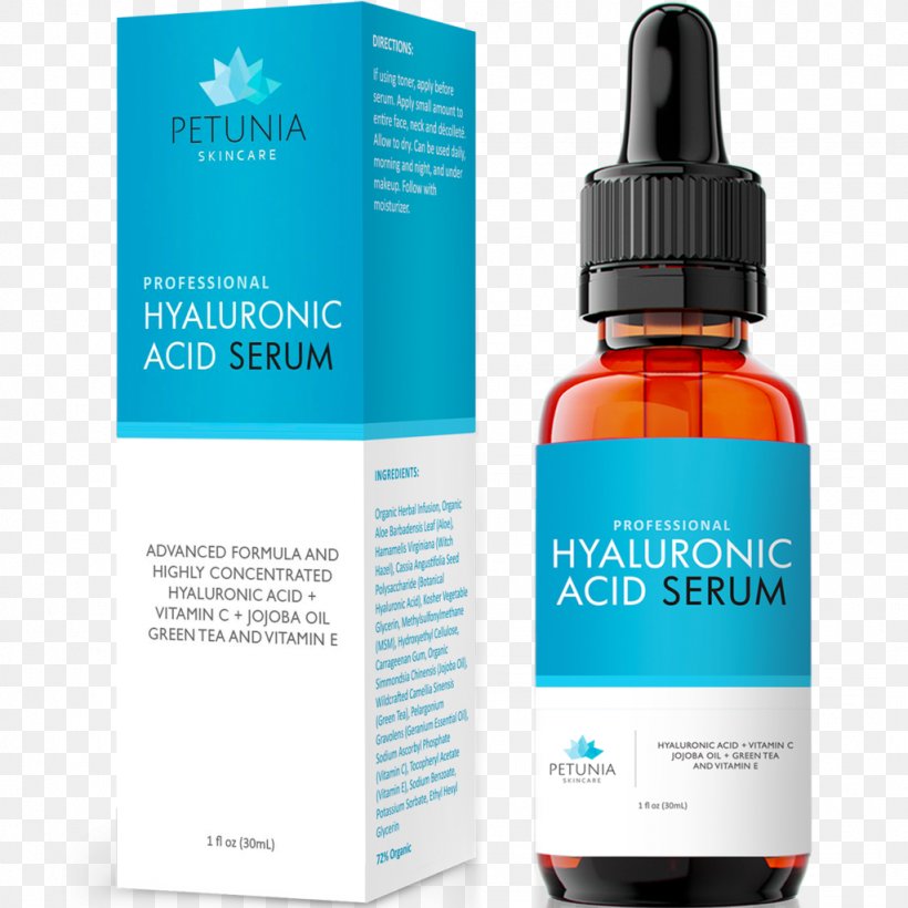 Hyaluronic Acid Retinol Skin Care Vitamin C, PNG, 1024x1024px, Hyaluronic Acid, Ageing, Antiaging Cream, Bottle, Brand Download Free