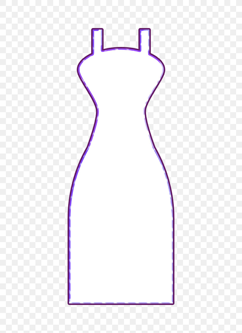 Clothes Icon Dress Icon, PNG, 436x1128px, Clothes Icon, Dress Icon, Magenta, Material Property, Pink Download Free