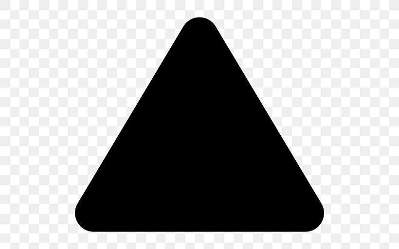 Black Triangle Clip Art, PNG, 512x512px, Black Triangle, Black, Black And White, Geometric Shape, Monochrome Download Free