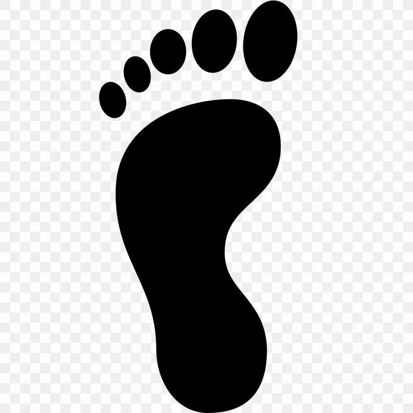 Footprint Clip Art, PNG, 1600x1600px, Footprint, Black And White, Finger, Foot, Hand Download Free